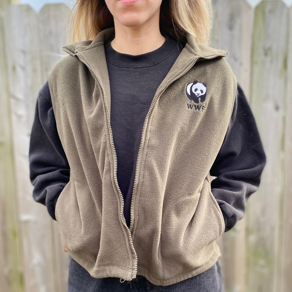 World Wildlife Foundation Panda Logo Vest